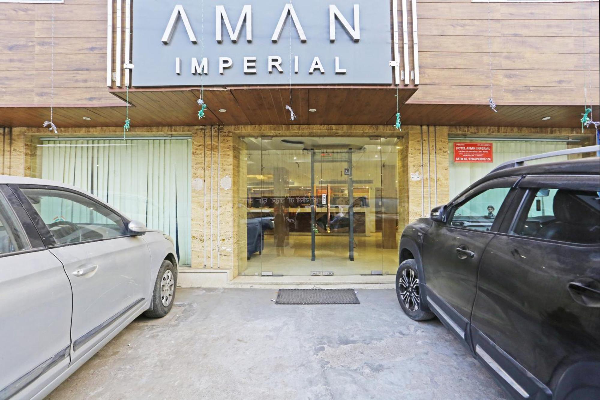 Hotel Aman Imperial Just A Minute Away From New Delhi Railway Station And Connaught Place Nova Deli Exterior foto