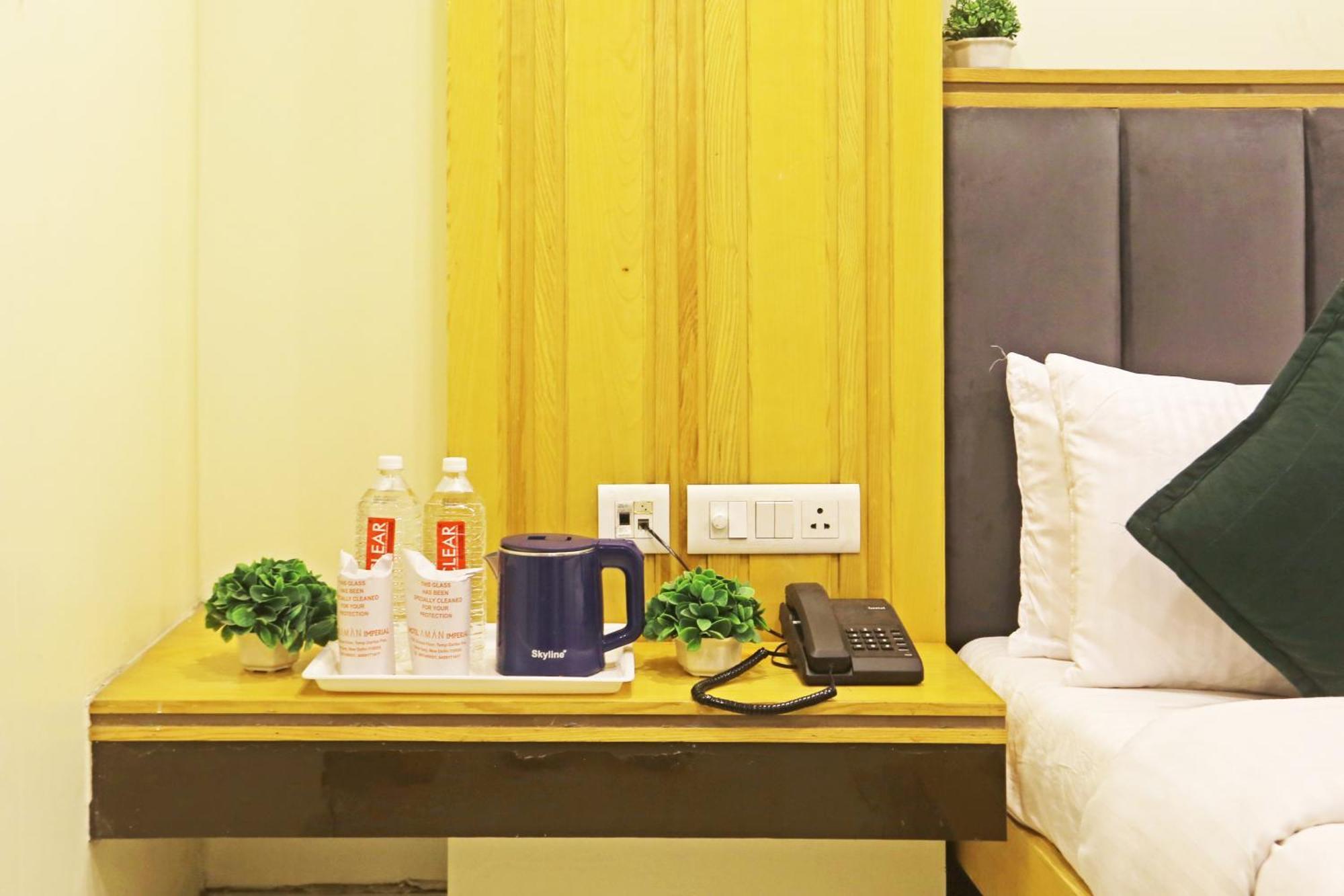 Hotel Aman Imperial Just A Minute Away From New Delhi Railway Station And Connaught Place Nova Deli Exterior foto