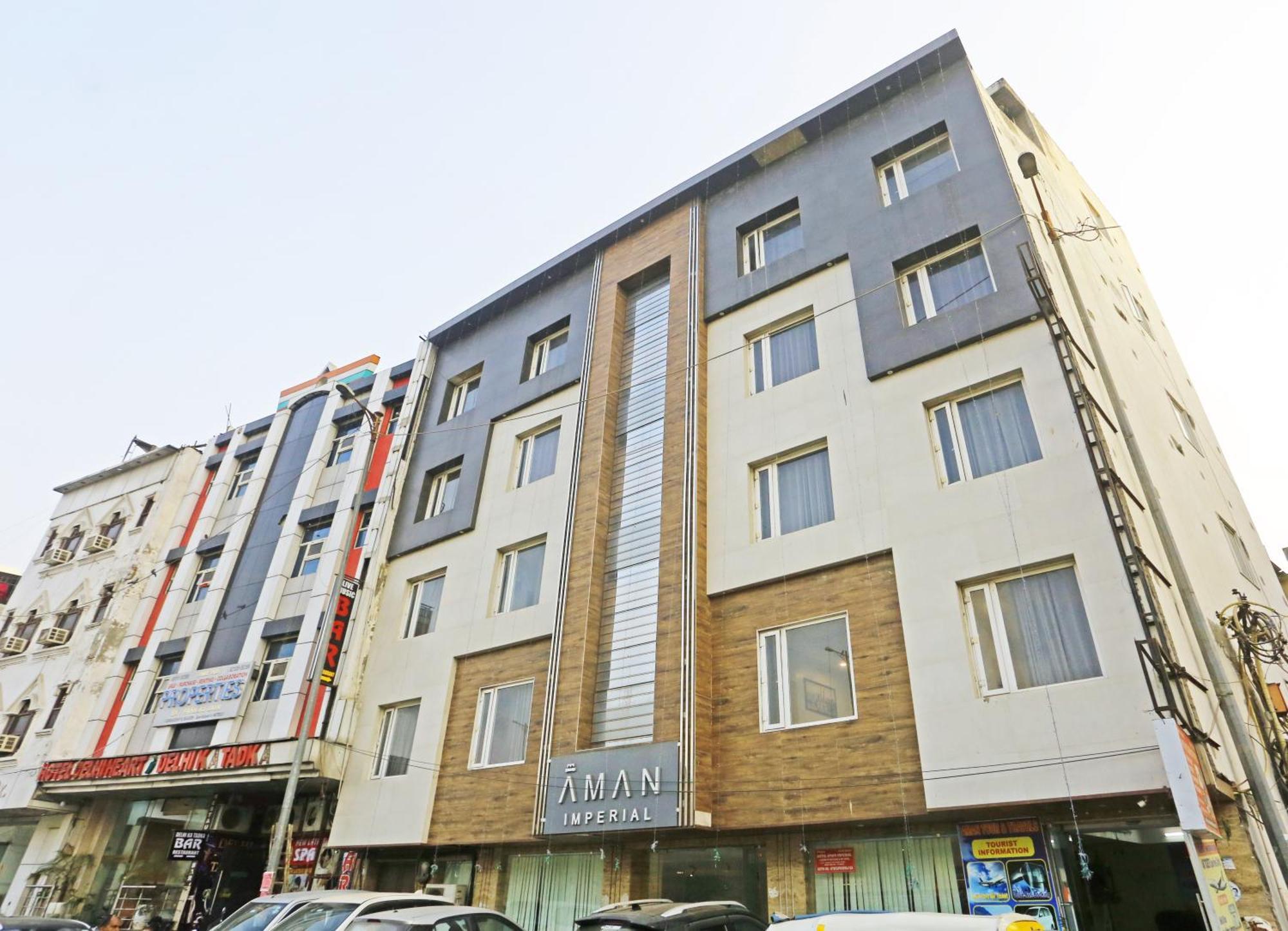 Hotel Aman Imperial Just A Minute Away From New Delhi Railway Station And Connaught Place Nova Deli Exterior foto
